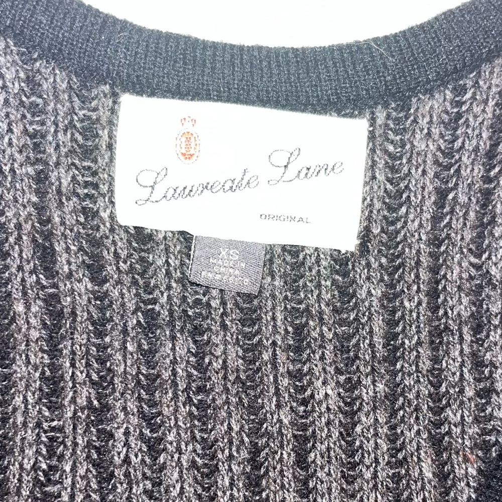 Anthropologie Laureate Lane Wool & Angora Sweater Vest / Tank Longline - Picture 9 of 11